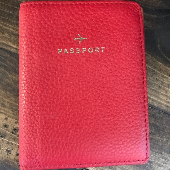 Fossil Leather Passport Holder